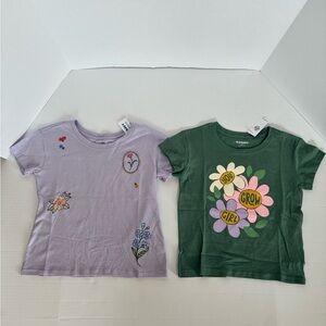 Girls NWT OLD NAVY T Shirts Small (6/7).